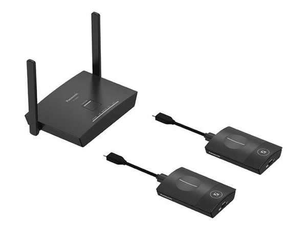 Panasonic PressIT TY-WPBC2 - Trådlös förlängningsenhet för video - sändare - 802.11a, 802.11b/g/n, Wi-Fi 5, Wi-Fi 6, 100Mb LAN, Bluetooth - 10Base-...