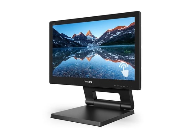 Philips 162B9T/00, 39,6 cm (15.6"), 1366 x 768 pikseliä, HD, LCD, 4 ms, Musta