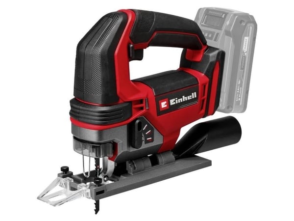 Einhell TE-JS 18/100 Li - Solo, Toppgrep, Sort, Rød, Rustfritt stål, 45°, Børstet, 10 cm, 1,2 cm - SOLO