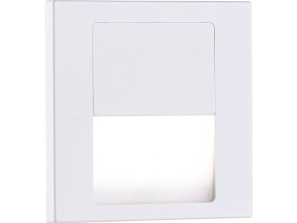 Paulmann 79999 Tsaro eckig 80x36 mm innebygd LED-vegglampe (RGB) 1 W hvit (matt)