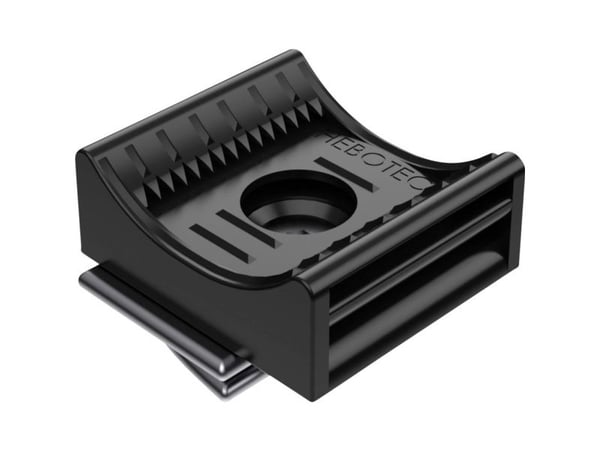 Hebotec KBS 8-35 C16 20 Kiinnityspistorasia 3011-024C Musta 1 kpl