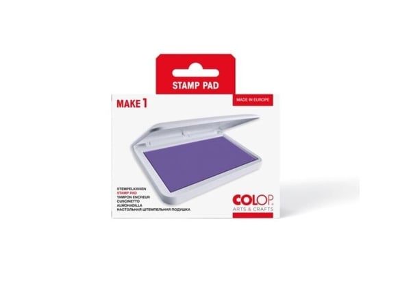Colop Make 1, Lilla, Lavender, Hvit, 90 x 50 mm, Alle kjønn, REACH, 1 stykker