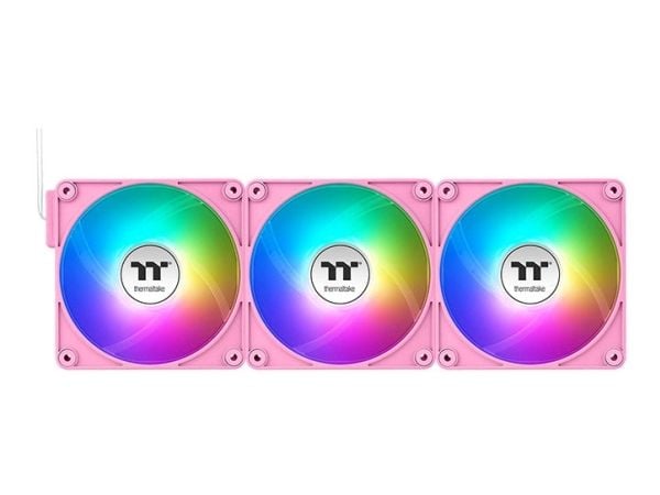 Thermaltake CT140 EX Reverse ARGB Sync PC, Vifte, 14 cm, 500 RPM, 1800 RPM, Rosa