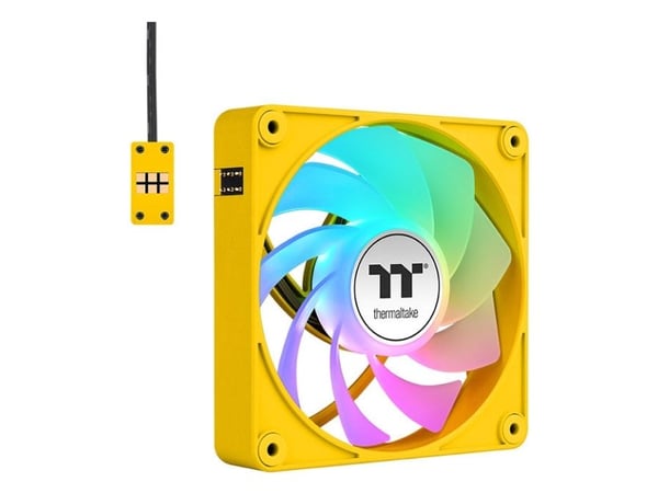 Thermaltake CT140 EX Reverse ARGB Sync PC, Fan, 14 cm, 500 RPM, 1800 RPM, Gul