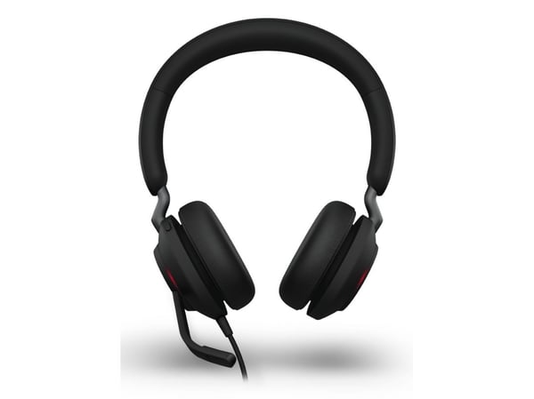 Jabra Evolve2 40 SE, Langallinen, Puhelut/Musiikki, 168,5 g, Kuulokkeet, musta