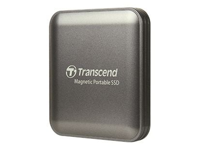 Transcend ESD420, 4 TB, USB Type-C, 2000 MB/s, 20 Gbit/s, Salasanasuojaus, Harmaa