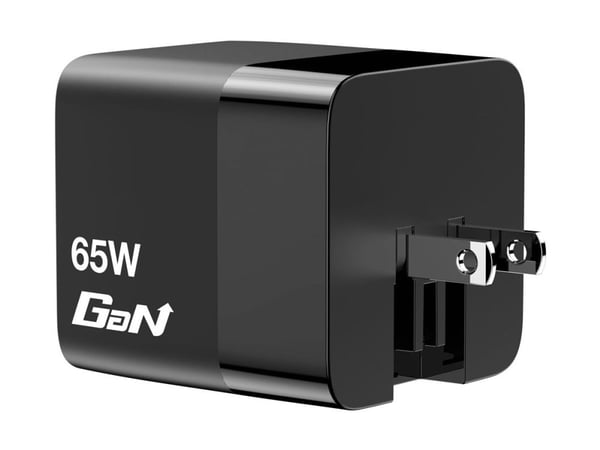 Verbatim - Strømadapter - GaN - 65 watt - 3.25 A - PD 3.0, QC 3.0 (2 x USB-C, USB) - svart