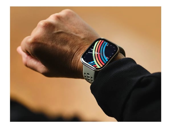 Amazfit Bip 6 aktivitetsarmband stengrå HYROX-läge