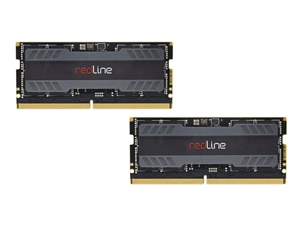 Mushkin Redline - DDR5 - sett - 64 GB + 2 x 32 GB - SO DIMM 262-pin - 2600 MHz / PC5-41600 - CL42 - 1.1 V