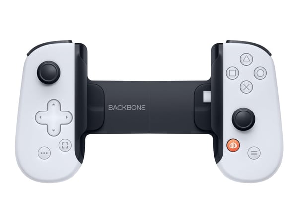 Backbone One - PlayStation Edition - håndkonsoll - kablet - hvit - for Android, iOS