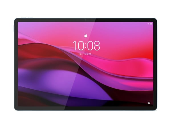 Lenovo Yoga Tab Plus ZAEG - Surfplatta - Android 14 eller senare - 256 GB UFS card - 12.7" LTPS (2944 x 1840) - tidal teal