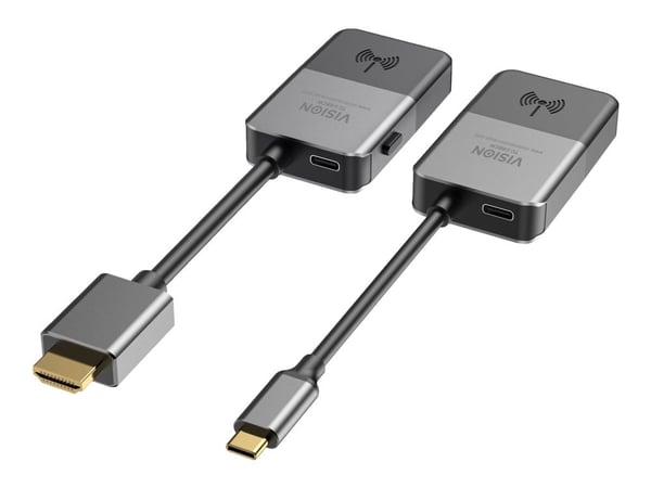 VISION - Sändare och mottagare - trådlös ljud-/videoförlängare - HDMI, Wi-Fi 5