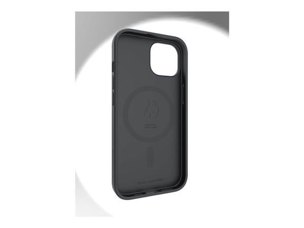 dbramante1928 Greenland Pro - Baksidedeksel for mobiltelefon - MagSafe-samsvar - plastikk - nattsvart - for Apple iPhone 13, 14, 15, 16e, 17e