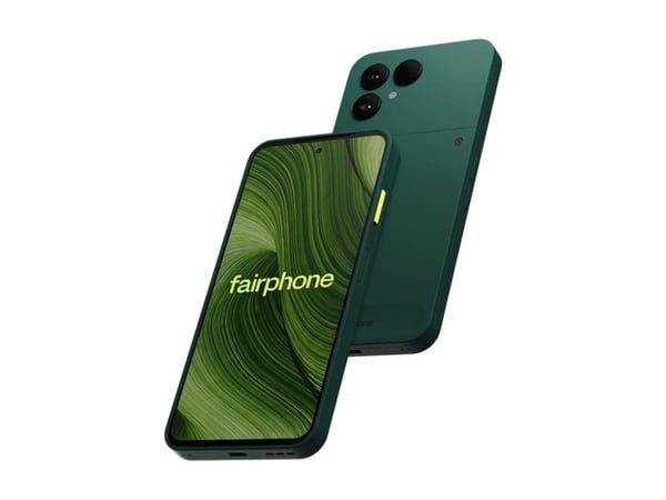 Fairphone (Gen. 6) - 5G smarttelefon - dobbelt-SIM - RAM 8 GB / Internminne 256 GB - microSD slot - OLED-display - 6.31" - 2484 x 1116 piksler (120...