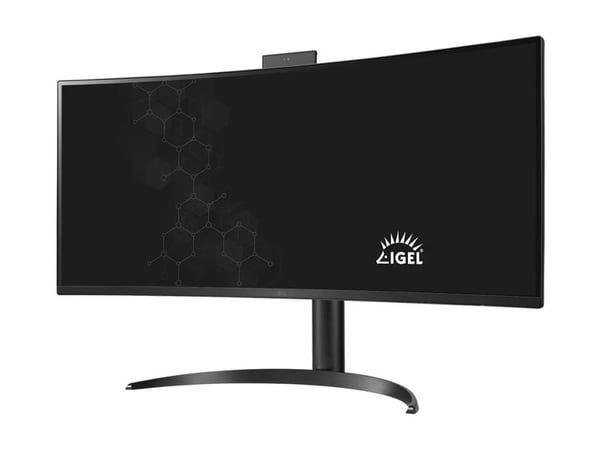 LG 34CR651I-6P - Tunn klient - allt-i-ett 1 x Pentium Silver N6005 / upp till 3.3 GHz - RAM 8 GB - flash - eMMC 16 GB - UHD Graphics - IEEE 802.11a...