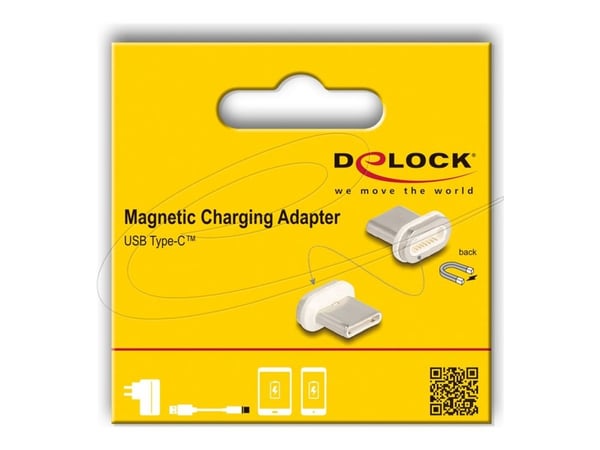 Delock - Ladeadapter - USB 2.0 Type C hann til magnetisk hunn