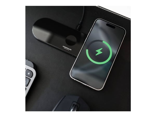 Vonmählen Aura Home - Trådløs ladepute - 15 watt - svart