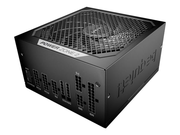 be quiet! Power Zone 2 Z2-850W - Nätaggregat (intern) - ATX12V 3.1/ EPS12V 2.92 - 80 PLUS Platinum - Cybenetics Platinum - AC 100-240 V - 850 Watt ...