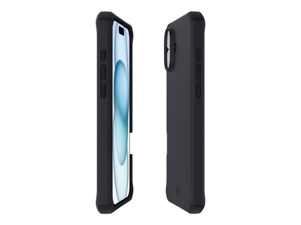 Mobilis 066074, Suojus, Apple, iPhone 16, 15,5 cm (6.12"), musta
