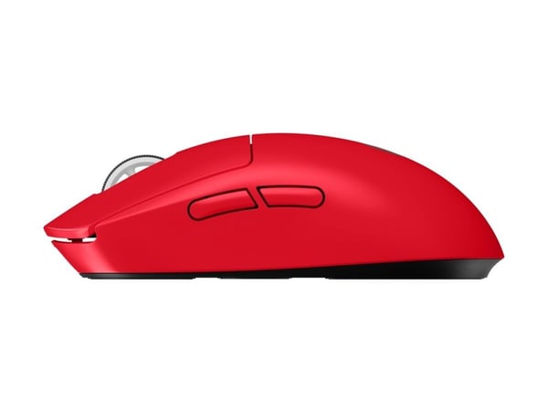 Logitech G PRO X SUPERLIGHT 2 SE - Mus - gaming - optisk - 5 knapper - trådløs - 2.4 GHz - USB Logitech LIGHTSPEED-mottaker - rød