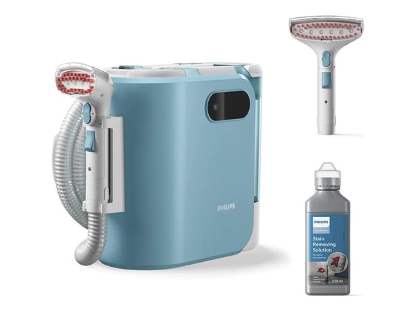 Philips 3000 Series XW3193 - Tepperenser - beholder - silkehvit/blå