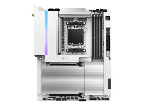 NZXT N9 X870E - Hovedkort - ATX - Socket AM5 - AMD X870E Chipset - USB 3.2 Gen 2, USB 3.2 Gen 1, USB4 - 5 Gigabit Ethernet, Wi-Fi 7, Bluetooth - in...