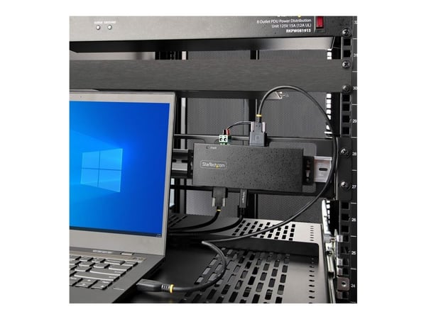 Startech 7-Port Industrial USB Hub 10Gbps Hub, Metal, Mountable, TAA - Hub - industriell - 7 x USB 3.2 Gen 2 - stasjonær, rackmonterbar, DIN-skinne... Startech 7-Port Industrial USB Hub 10Gbps Hub, Metal, Mountable, TAA - Hub - industriell - 7 x USB 3.2 Gen 2 - stasjonær, rackmonterbar, DIN-skinne...