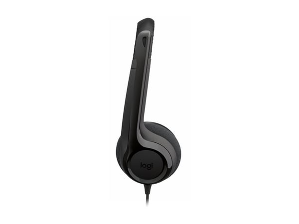Logitech H390 USB, Langallinen, Puhelut/Musiikki, 20 - 20000 Hz, 197 g, Kuulokkeet, musta