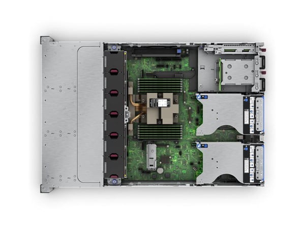 HPE ProLiant DL345 Gen11 - Server - rackmonterbar 2U - 1-veis - 1 x EPYC 9115 / inntil 4.1 GHz - RAM 64 GB - SATA/SAS/NVMe - hot-swap 2.5" brønn(er...