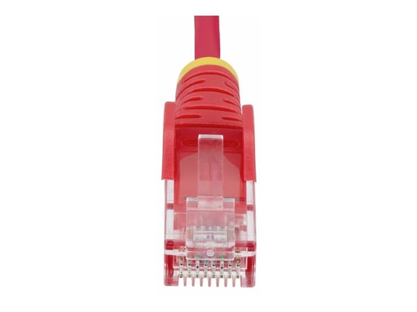 Startech 1.5m Red Slim CAT6 Ethernet Cable, Snagless, 28AWG, LSZH - Koblingskabel - RJ-45 (hann) til RJ-45 (hann) - 1.5 m - 3.6 mm - UTP - CAT 5/5e...