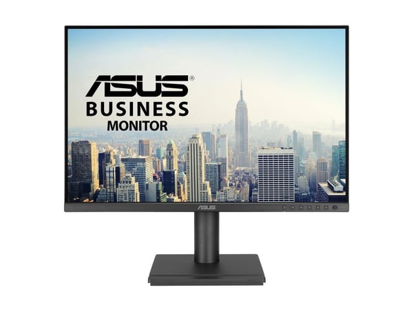 ASUS BE248QF - LED-skjerm - 24.1" (24" synlig) - 1920 x 1200 WUXGA @ 100 Hz - IPS - 370 cd/m² - 3000:1 - HDR10 - 5 ms - HDMI, VGA, DisplayPort - hø...