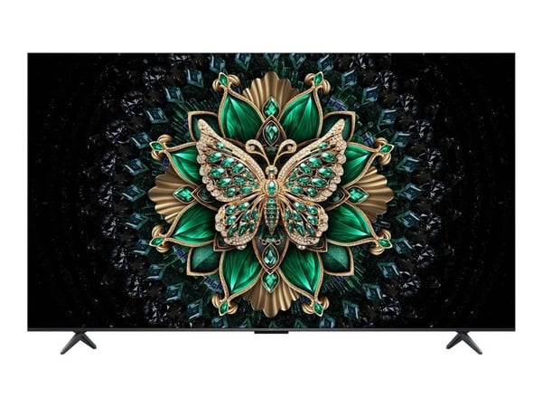 TCL 75C6K - 75" Diagonalklasse C6K Series LED-bakgrunnsbelyst LCD TV - QLED - Smart TV - Google TV - 4K UHD (2160p) 3840 x 2160 - HDR - Quantum Dot...