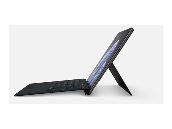 Microsoft Surface Pro Keyboard - Tastatur - med styrepute, akselerometer, lagrings- og ladebakke for Surface Slim Pen 2 - AZERTY - Belgisk - svart ...