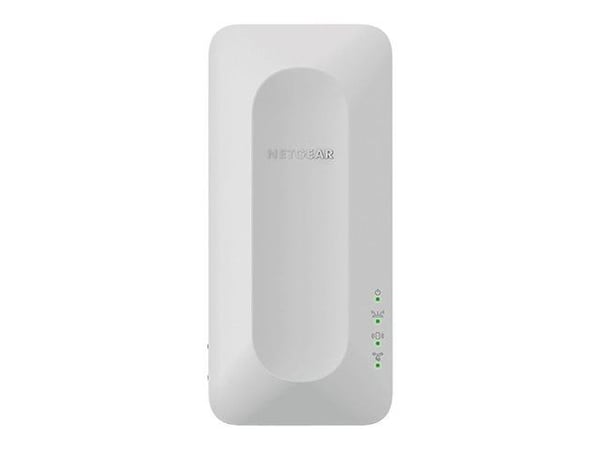 NETGEAR EAX17 - Wi-Fi-system - (utvider) - inntil 1500 kvadratfot - maske 1GbE - Wi-Fi 6 - Dobbeltbånd - veggpluggbar - for NETGEAR AX3000