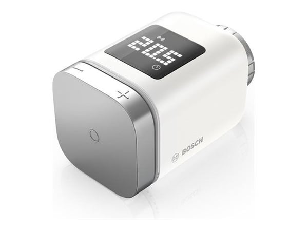 Bosch Smart Home Radiator Thermostat II +M - Radiatortermostat - trådløs - ZigBee 3.0 - 2.4 - 2.4835 GHz