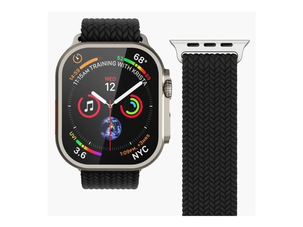 Vonmählen Woven Loop Musta 42 / 44 / 45 / 49 mm