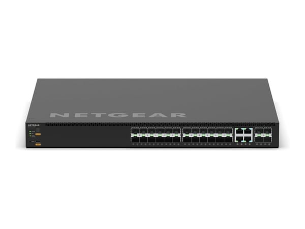 NETGEAR M4350 Series M4350-24F4X - Switch - L3 - Administrerad - 24 x 1/2.5 Gigabit SFP + 4 x kombo 10 Gigabit SFP+ - främre till bakre luftflöde -...