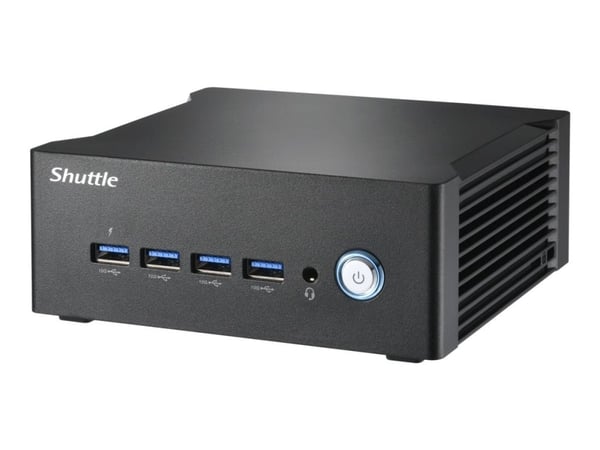 Shuttle XPC nano NT10H5 - Barebone - mini-PC 1 x Core Ultra 5 125H / upp till 4.5 GHz - RAM 0 GB - Intel Arc Graphics - Gigabit Ethernet, 2.5 Gigab...