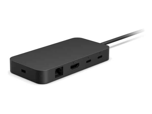 Microsoft Surface USB4 Dock - Dokkingstasjon - USB-C / USB4 - 2 x USB-C, HDMI - 1GbE - 100 watt