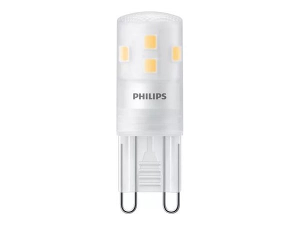 Philips - Halogen lyspære / LED lyspære - form: kapsel - mattslipt finish - G9 - 1.9 W (ekvivalent 25 W) - klasse E - varmt hvitt lys - 2700 K (en ...