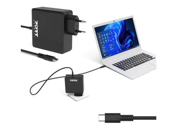 PORT Connect - Retail - strømadapter - AC 100-240 V - 65 watt - Europa