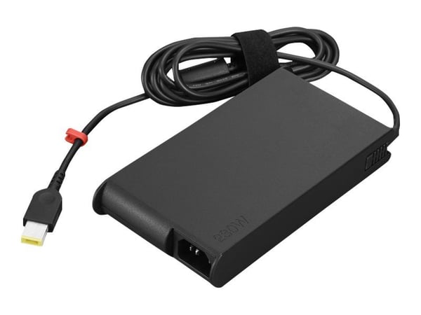 Lenovo ThinkCentre - Strømadapter - AC 100-240 V - 230 Wh - svart