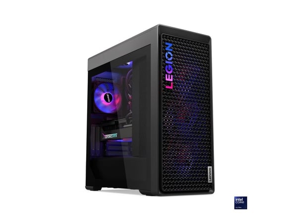 Lenovo Legion T7 34IAS10 90Y6 - Tower gaming - Core Ultra 7 265KF / inntil 5.5 GHz - RAM 32 GB - SSD 1 TB - NVMe - GeForce RTX 5080 - Gigabit Ether...