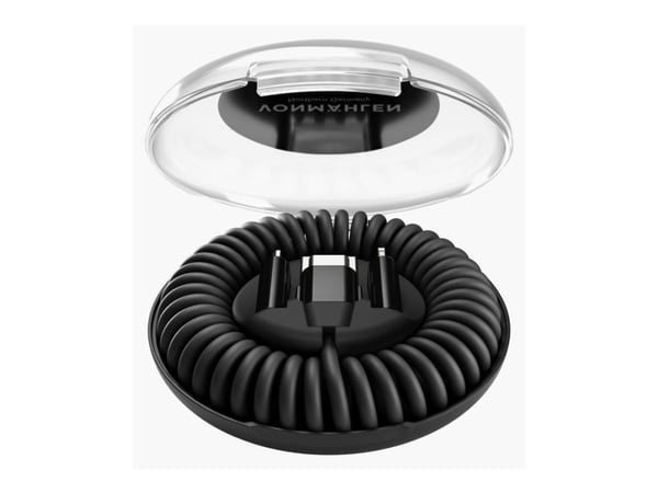 Vonmählen Allroundo Eco, 0,9 m, USB C, USB C, 480 Mbit/s, musta