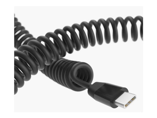 Vonmählen Allroundo Eco, 0,9 m, USB C, USB C, 480 Mbit/s, musta