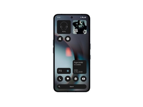 Nothing Phone (3), 16,9 cm (6.67"), 12 GB, 256 GB, 50 MP, Android 15, Sort