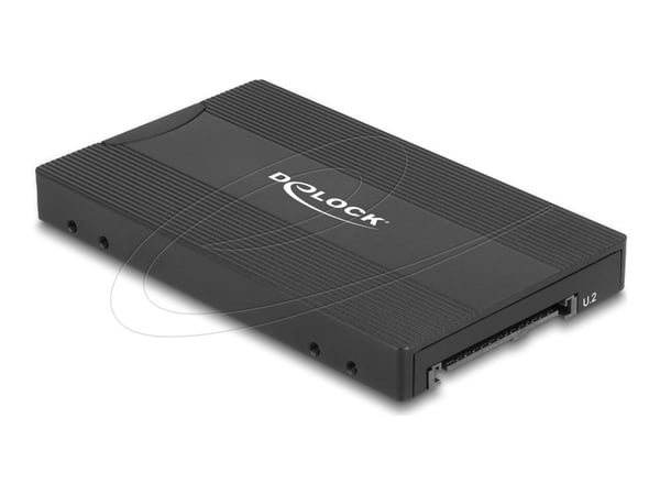 Delock - Grensesnittsadapter - tool-free - 2.5" - U.2 NVMe / SATA 6Gb/s - M.2 Card - svart