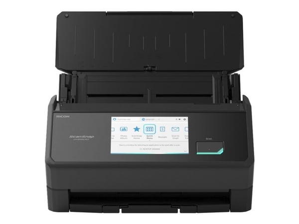 Ricoh ScanSnap iX2500 - Dokumentskanner - Dobbel CIS - Dupleks - 279 x 432mm - 600 dpi x 600 dpi - inntil 45 spm (mono) / inntil 45 spm (farge) - A...