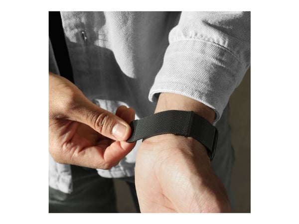 Vonmählen Milanese Loop 2 Musta 38 / 40 / 41 mm 38 / 40 / 41 mm