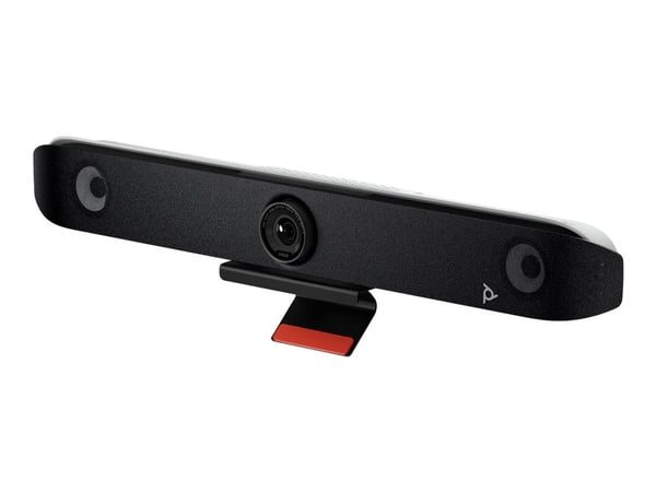 HP Poly Studio V52 - Uten strømledning - USB-videobar - hvit - TAA-samsvar - power adapter included